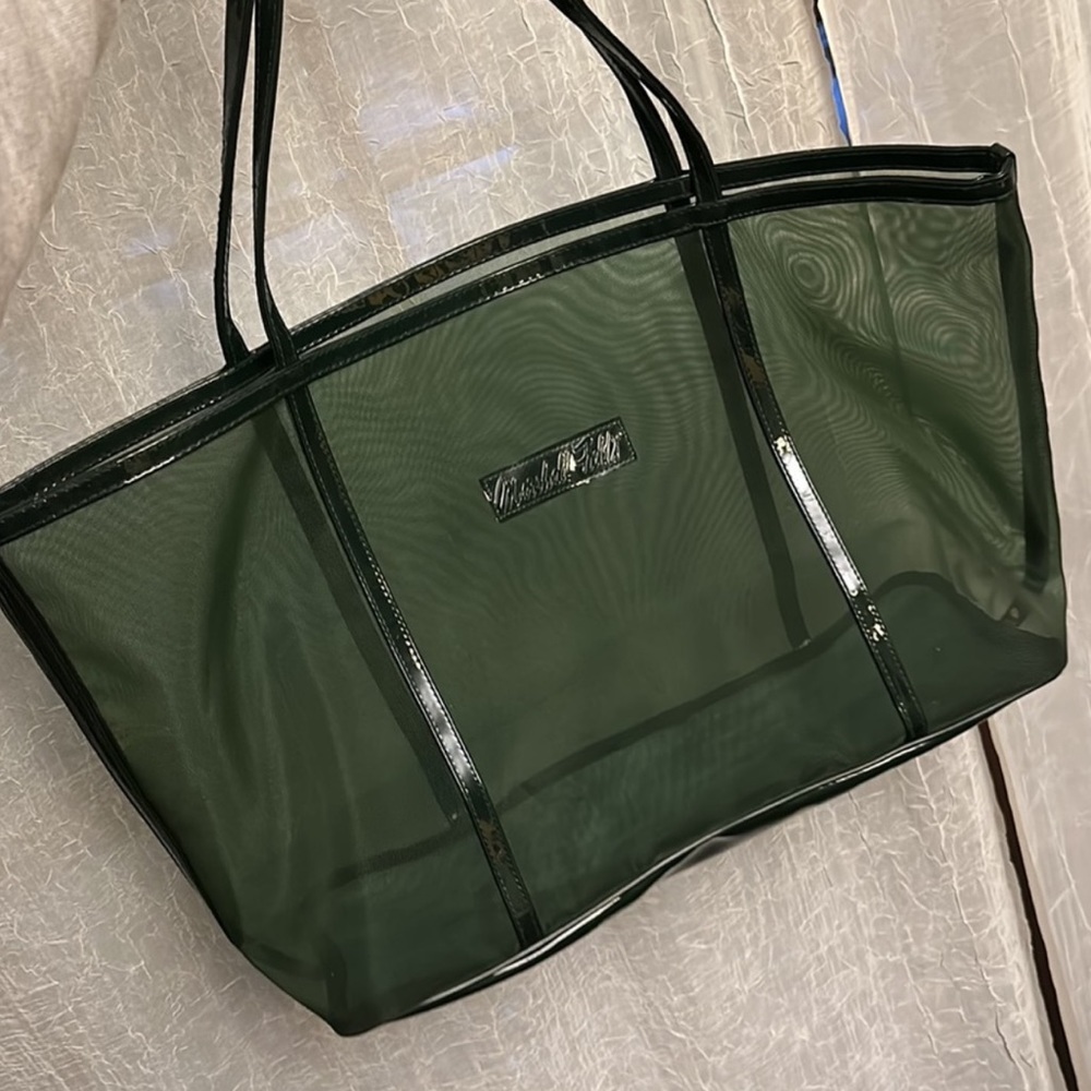 Vintage Marshall Fields Mesh Tote
